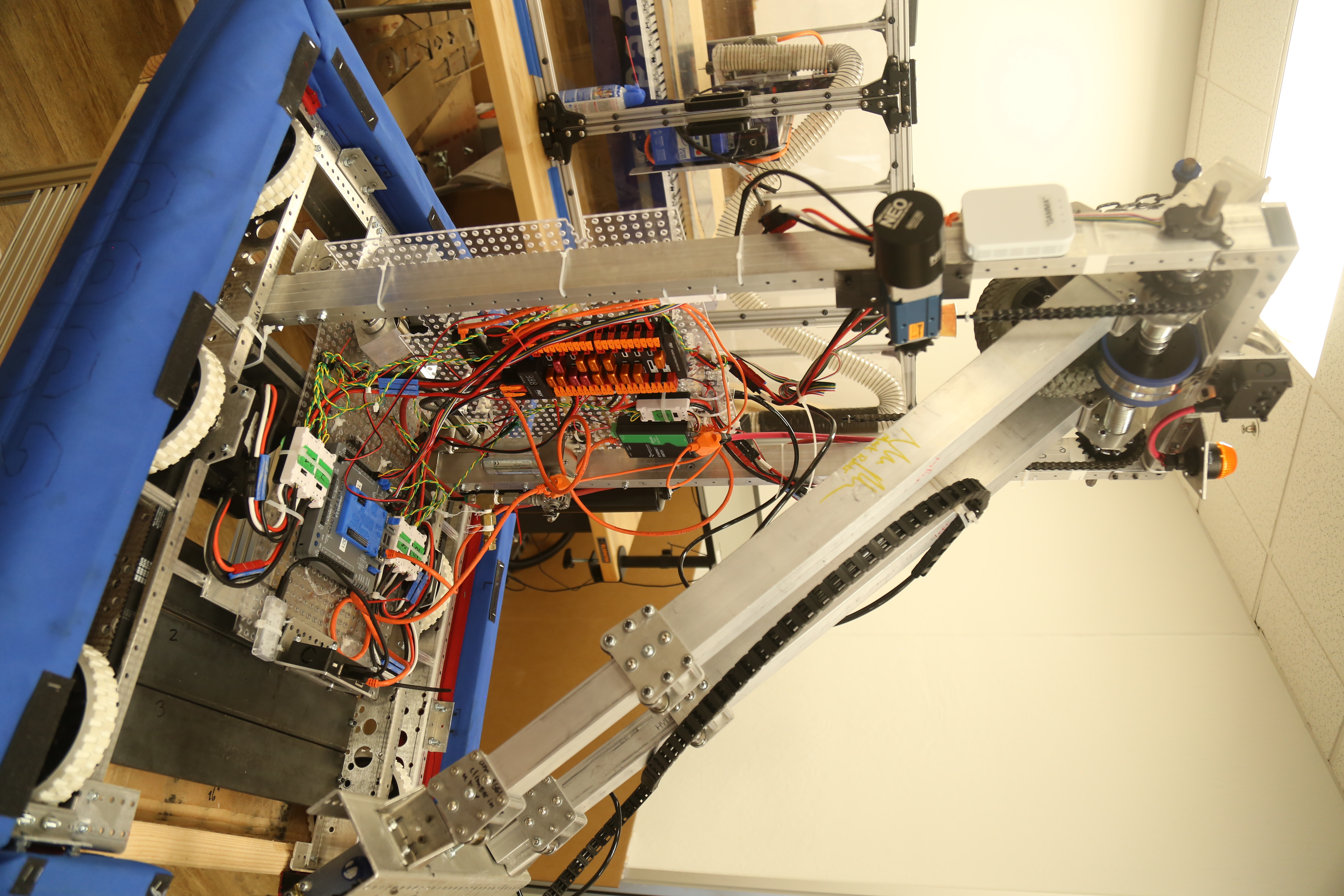 The 2023 CHARGED UP robot