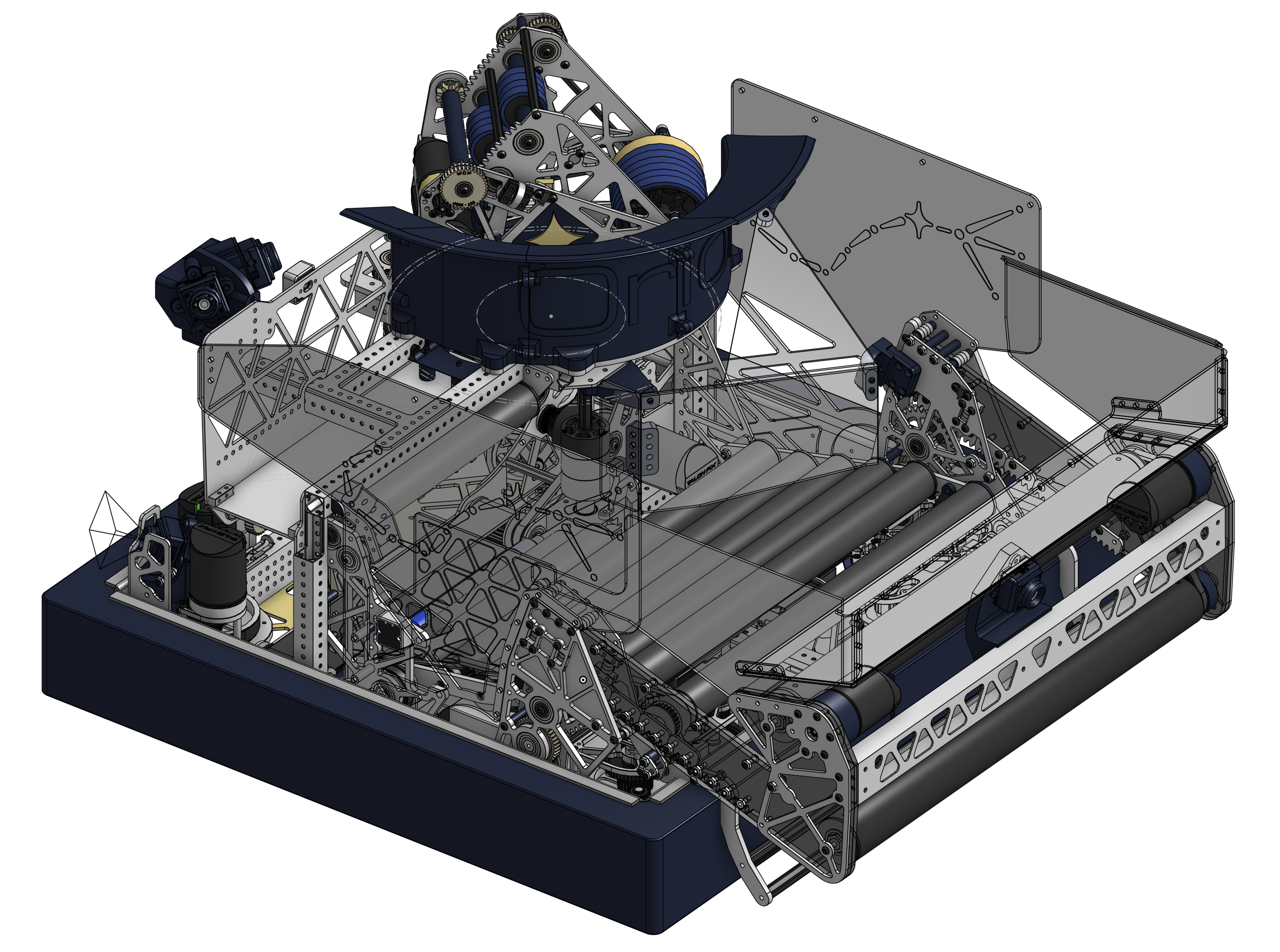 Orion, the 2026 REBUILT robot, in CAD